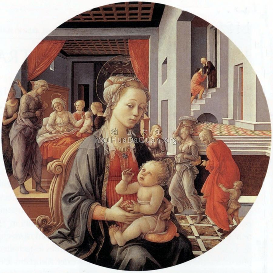 Madonna and Child - 菲利皮诺·利比